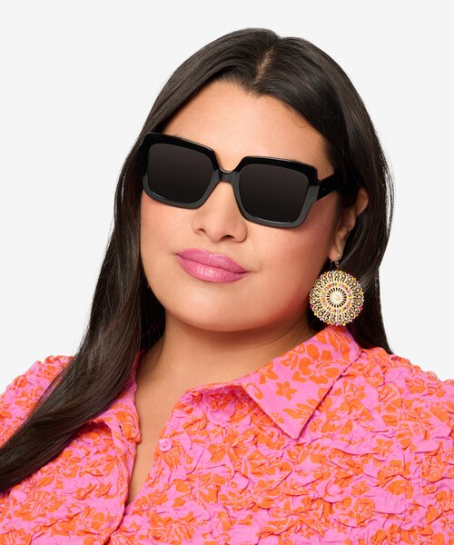 Sometime Black AcetateSunglass Frames for Women from EyeBuyDirect