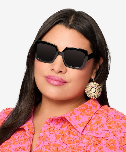 Sometime Black AcetateSunglass Frames for Women from EyeBuyDirect