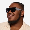 Starship Dark Green Gray AcetateSunglass Frames for Men from EyeBuyDirect