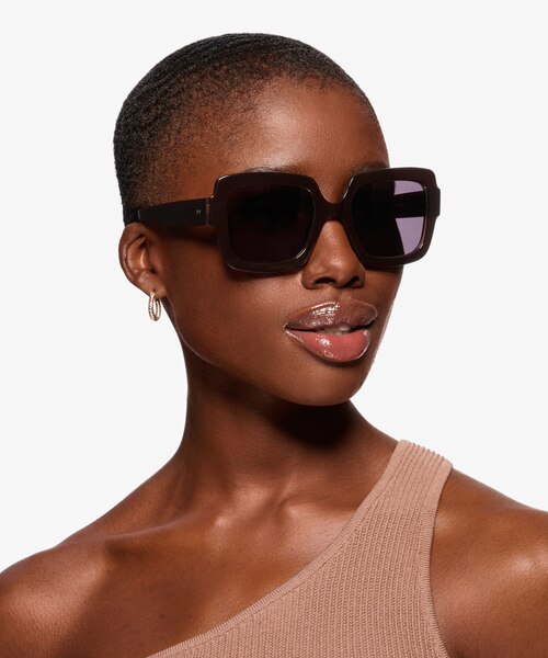 Sometime Brown AcetateSunglass Frames for Women from EyeBuyDirect