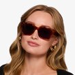 Selene Brown Tortoise AcetateSunglass Frames for Women from EyeBuyDirect