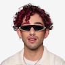 Sonic Clear PlasticSunglass Frames for Men from EyeBuyDirect