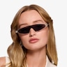 Sonic Clear PlasticSunglass Frames for Women from EyeBuyDirect