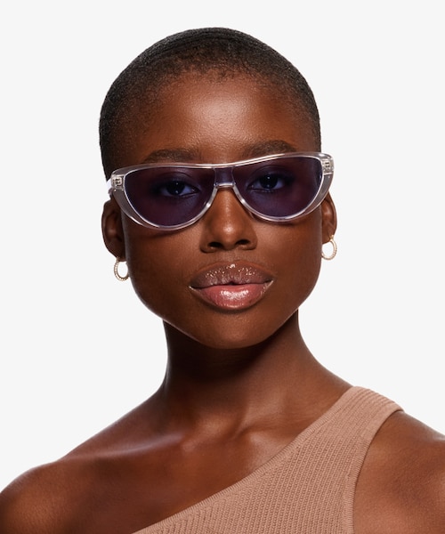 Oracle Clear Floral AcetateSunglass Frames for Women from EyeBuyDirect