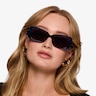 Rime Clear Blue Floral AcetateSunglass Frames for Women from EyeBuyDirect