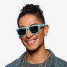 Uplift Aqua Gray PlasticSunglass Frames for Men from EyeBuyDirect