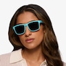 Uplift Aqua Gray PlasticSunglass Frames for Women from EyeBuyDirect
