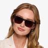 Row Black Brown PlasticSunglass Frames for Women from EyeBuyDirect
