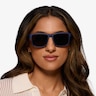 Tide Navy Gray PlasticSunglass Frames for Women from EyeBuyDirect