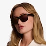 Swell Black Gold PlasticSunglass Frames for Women from EyeBuyDirect