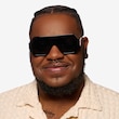 Boomtown Black AcetateSunglass Frames for Men from EyeBuyDirect