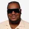 Boomtown Black AcetateSunglass Frames for Men from EyeBuyDirect