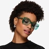 Cilla Crystal Green AcetateSunglass Frames for Women from EyeBuyDirect