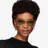 Tippi Crystal Peach AcetateSunglass Frames for Women from EyeBuyDirect