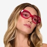 Dolly Crystal Fuchsia Pink AcetateSunglass Frames for Women from EyeBuyDirect