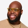 Peggy Milky Yellow AcetateSunglass Frames for Men from EyeBuyDirect