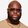 Bowie Crystal Peach AcetateSunglass Frames for Men from EyeBuyDirect