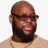 Francoise Crystal Brown AcetateSunglass Frames for Men from EyeBuyDirect