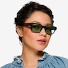 Canna Green AcetateSunglass Frames for Women from EyeBuyDirect