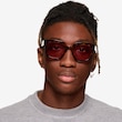 Helia Tortoise Alternative MaterialsSunglass Frames for Men from EyeBuyDirect