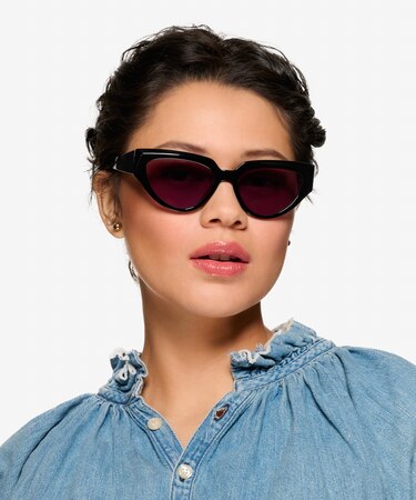 Black Aria -  Acetate Sunglasses
