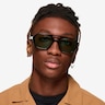 Hotel Black AcetateSunglass Frames for Men from EyeBuyDirect
