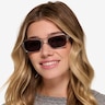 Kilo Clear Crystal AcetateSunglass Frames for Women from EyeBuyDirect