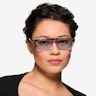 Contrail Brown Gray Tortoise AcetateSunglass Frames for Women from EyeBuyDirect