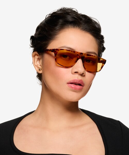 Contrail Tortoise AcetateSunglass Frames for Women from EyeBuyDirect