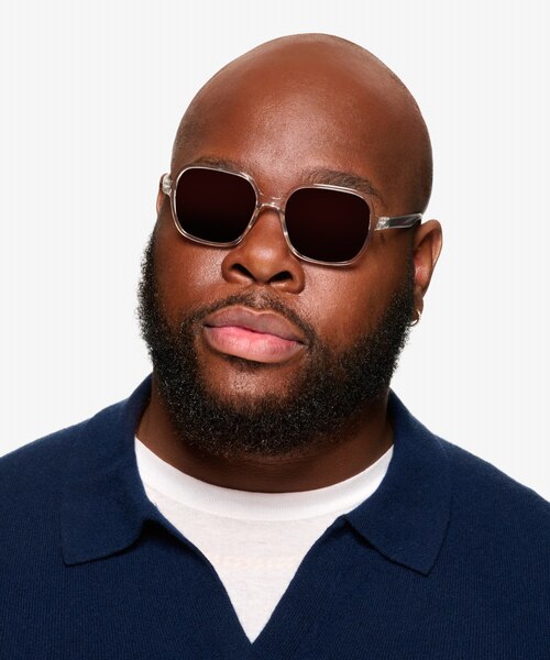 Fierce Crystal PlasticSunglass Frames for Men from EyeBuyDirect