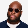 Fierce Crystal PlasticSunglass Frames for Men from EyeBuyDirect