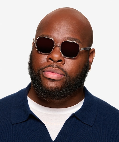 Fierce Crystal PlasticSunglass Frames for Men from EyeBuyDirect