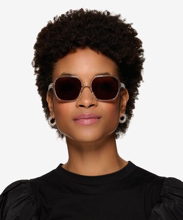 Crystal Fierce -  Plastic Sunglasses