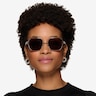 Fierce Crystal PlasticSunglass Frames for Women from EyeBuyDirect