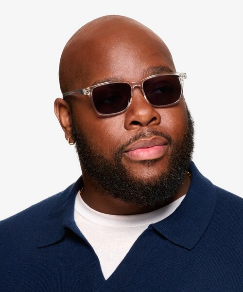 Verve Crystal PlasticSunglass Frames for Men from EyeBuyDirect
