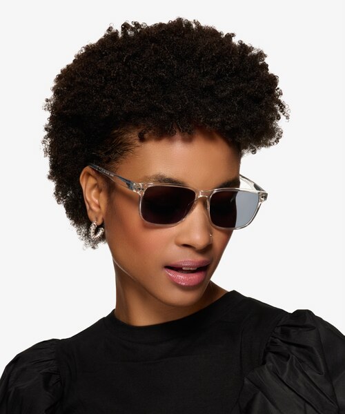 Verve Crystal PlasticSunglass Frames for Women from EyeBuyDirect