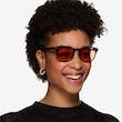 Pep Shiny Black PlasticSunglass Frames for Women from EyeBuyDirect