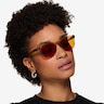 Pep Shiny Crystal Nude PlasticSunglass Frames for Women from EyeBuyDirect