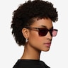 Strive Tortoise Gray PlasticSunglass Frames for Women from EyeBuyDirect