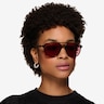 Zeal Sun Shiny Crystal Brown AcetateSunglass Frames for Women from EyeBuyDirect
