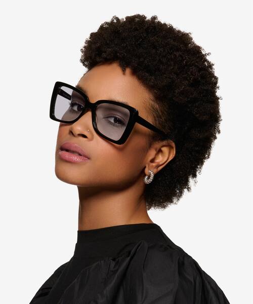 Noir Tippi -  Acétate Sunglasses