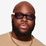 Francoise Black AcetateSunglass Frames for Men from EyeBuyDirect