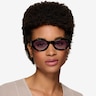 Francoise Black AcetateSunglass Frames for Women from EyeBuyDirect