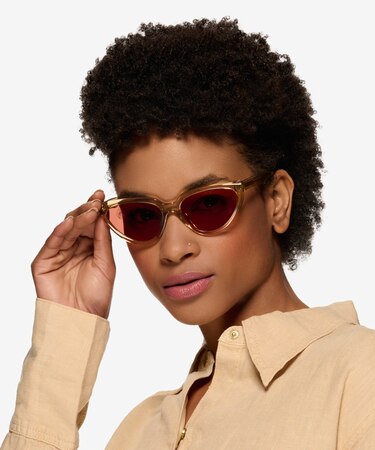 Champagne Ariana -  Acetate Sunglasses