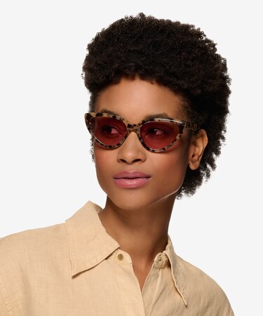 Ivory Tortoise Ariana -  Acetate Sunglasses
