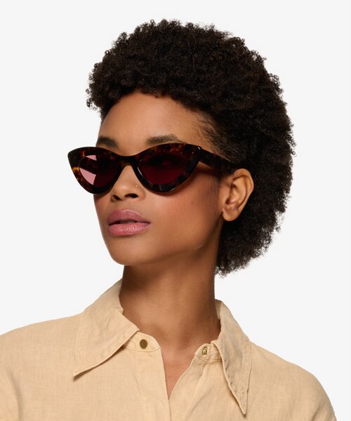 Francesca Tortoise AcetateSunglass Frames for Women from EyeBuyDirect