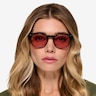 Flamingo Black AcetateSunglass Frames for Women from EyeBuyDirect