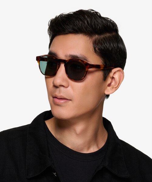 Flamingo Tortoise AcetateSunglass Frames for Men from EyeBuyDirect