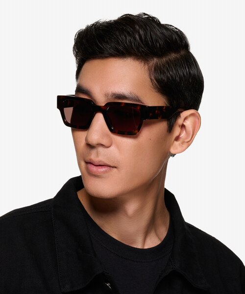 Pomade Tortoise AcetateSunglass Frames for Men from EyeBuyDirect