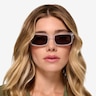 Croquet Matte Light Smoke AcetateSunglass Frames for Women from EyeBuyDirect